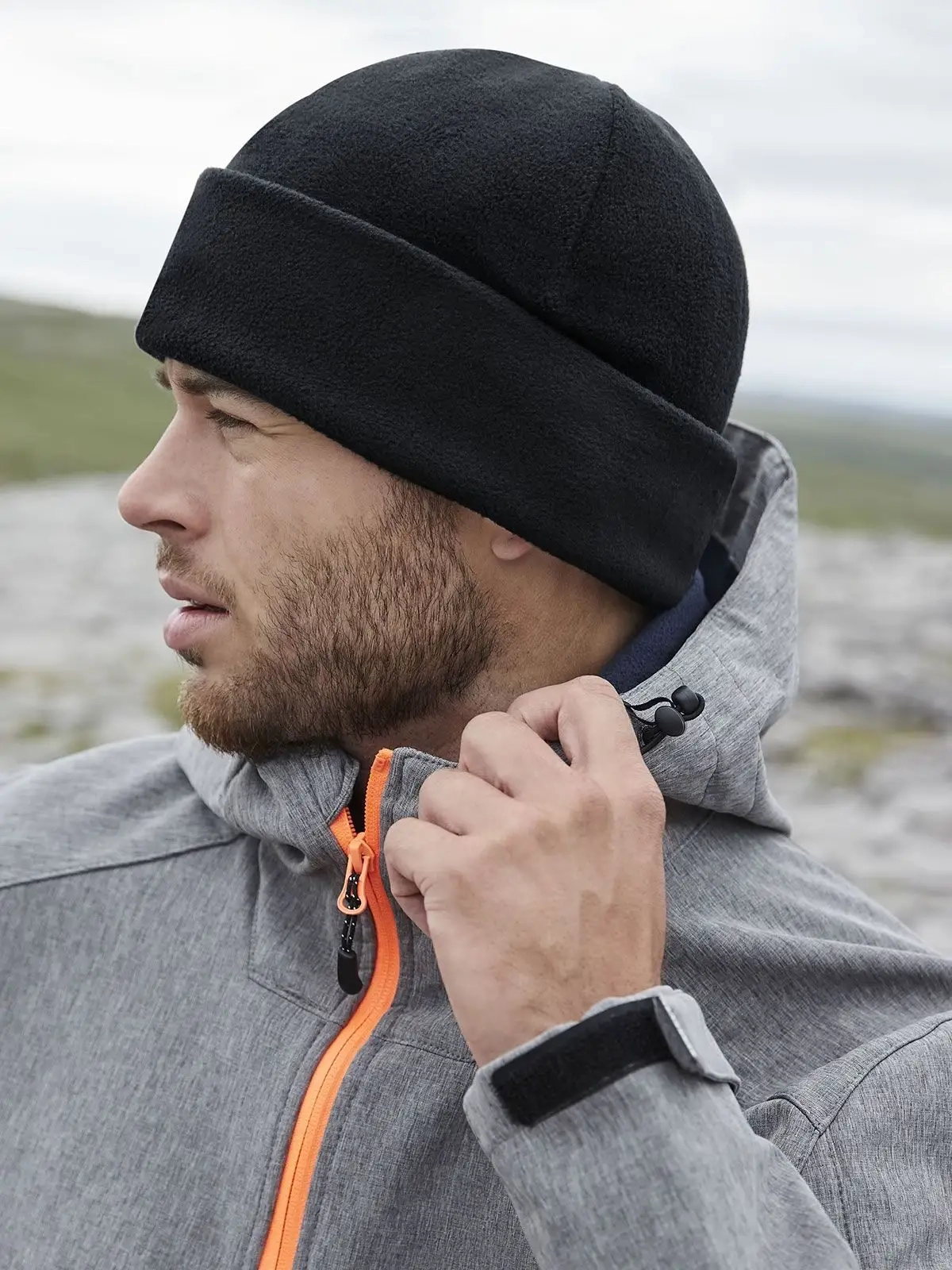 Immagine Recycled Fleece Cuffed Beanie