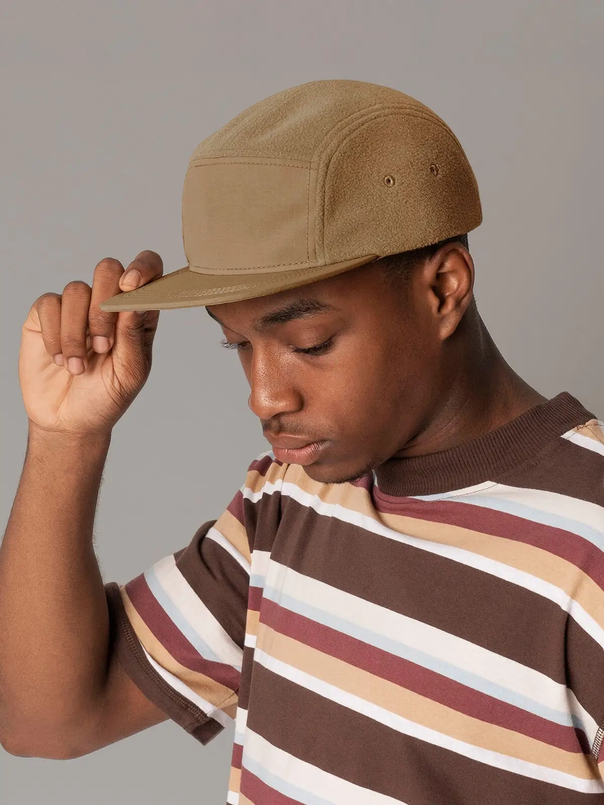 Immagine Recycled Fleece Outdoor Camper Cap