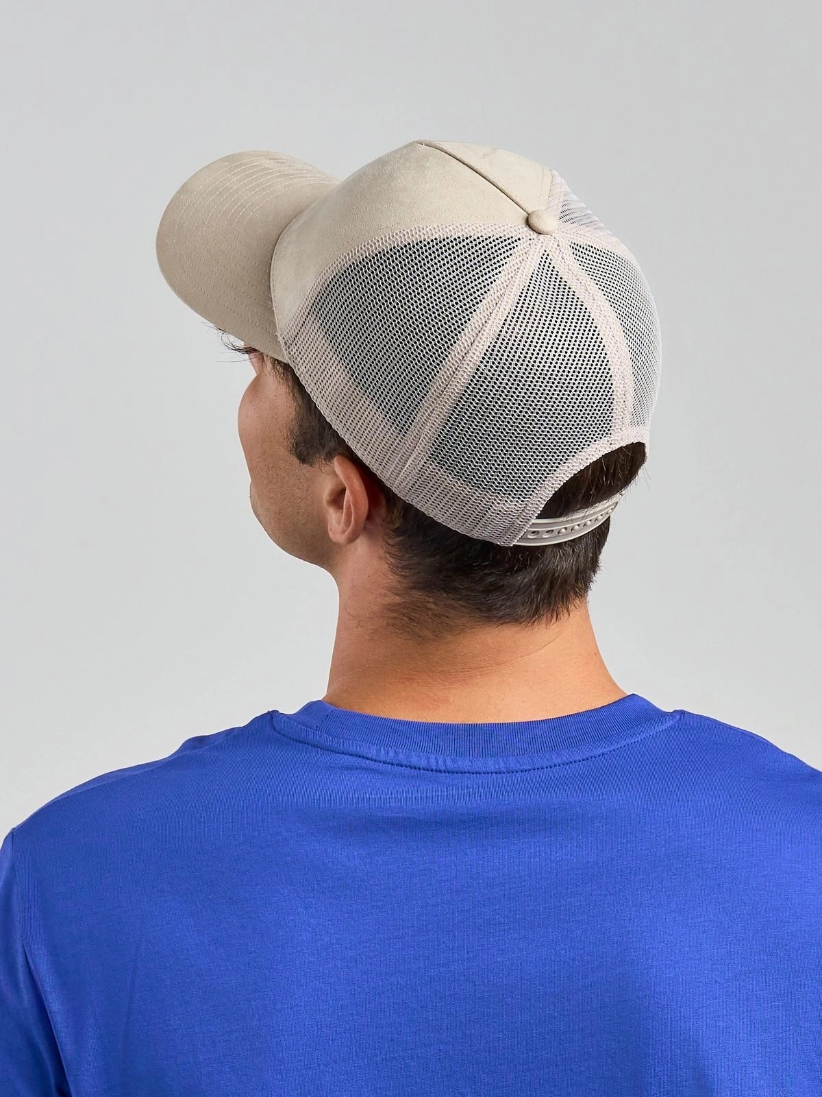 Immagine Cappello a 5 pannelli, effetto scamosciato - Rapper suede-S