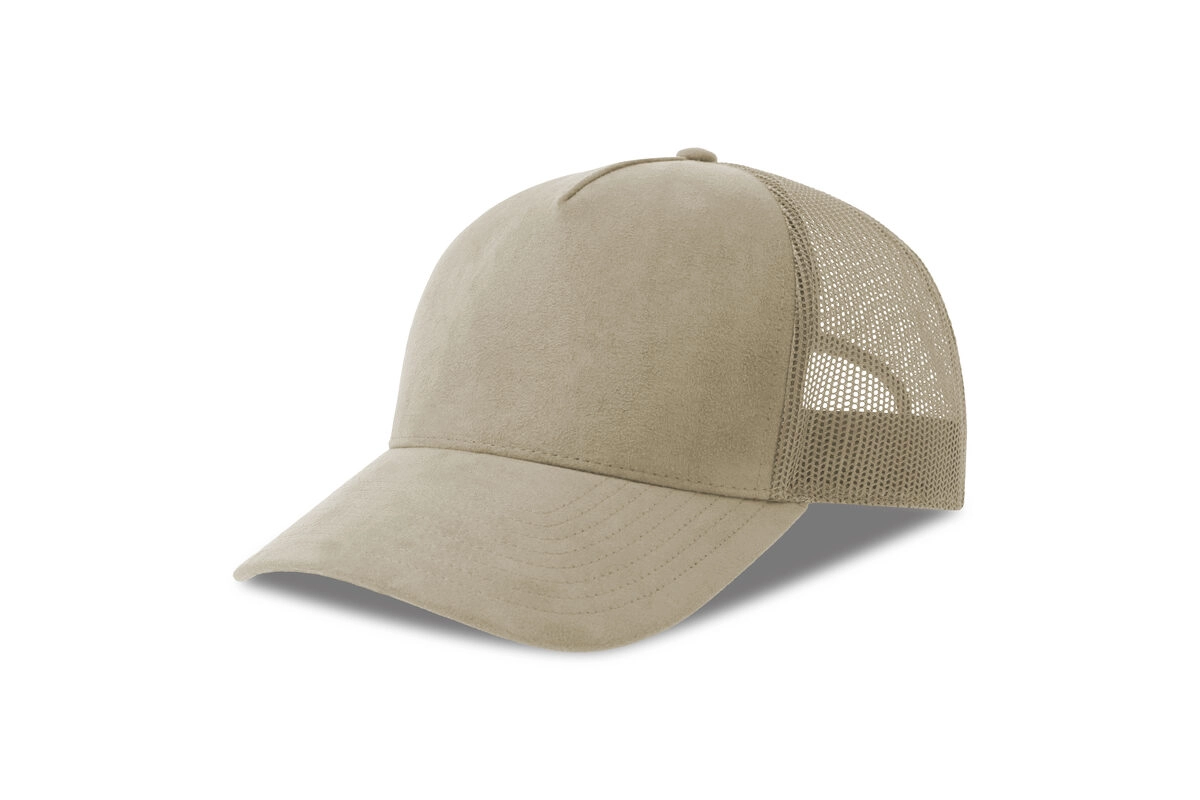Immagine Cappello a 5 pannelli, effetto scamosciato - Rapper suede-S