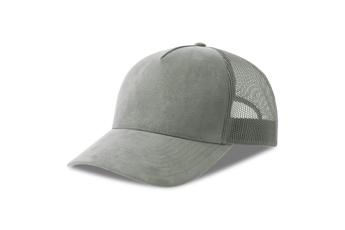 Immagine Cappello a 5 pannelli, effetto scamosciato - Rapper suede-S