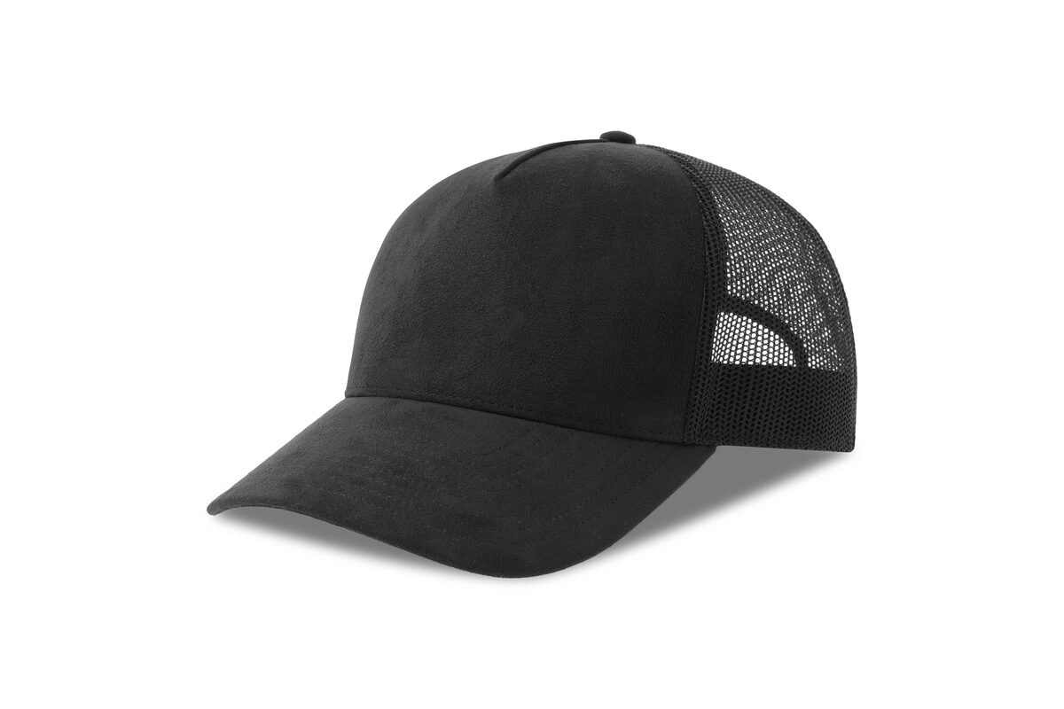 Immagine Cappello a 5 pannelli, effetto scamosciato - Rapper suede-S