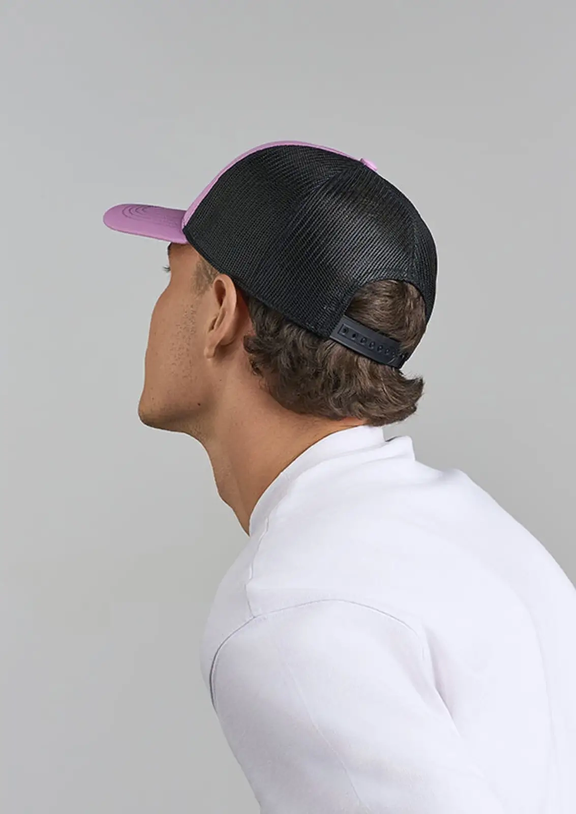 Immagine Cappello a 5 pannelli, tela e mesh in materiale ecosostenibile - Atlantis Rapper Cotton