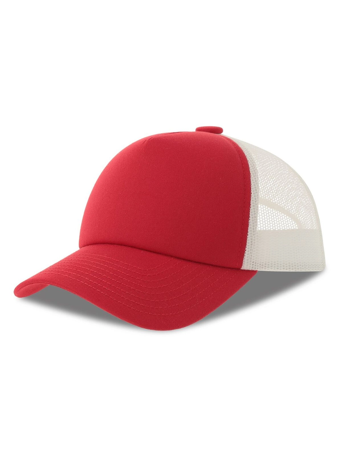Immagine Cappello a 5 pannelli, pannello frontale strutturato, interno della visiera in plastica riciclata, chiusura snap-back, - Record-S