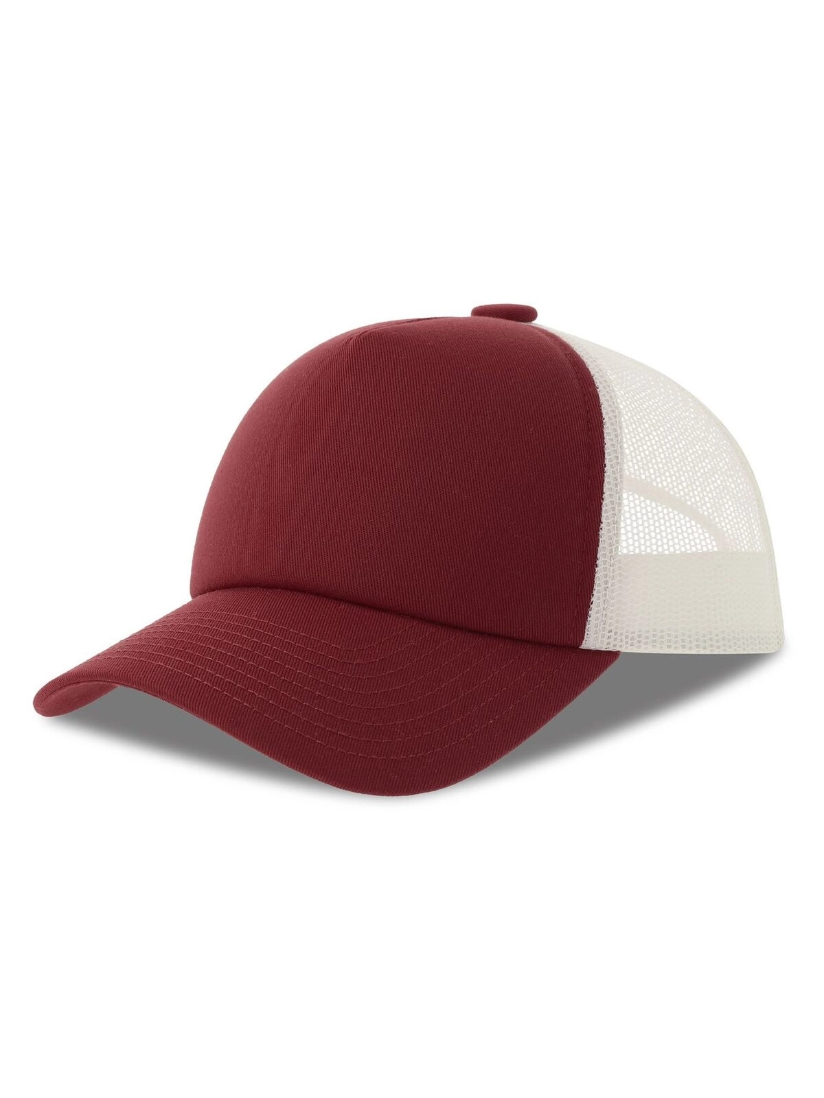 Immagine Cappello a 5 pannelli, pannello frontale strutturato, interno della visiera in plastica riciclata, chiusura snap-back, - Record-S