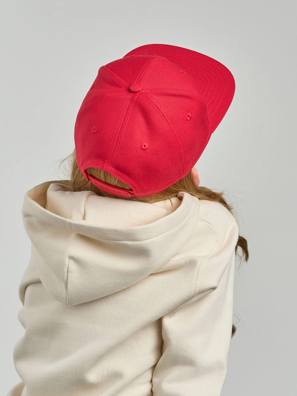 Immagine Cappello 6 pannelli da bambino in poliestere riciclato - Kid Snap Back-S
