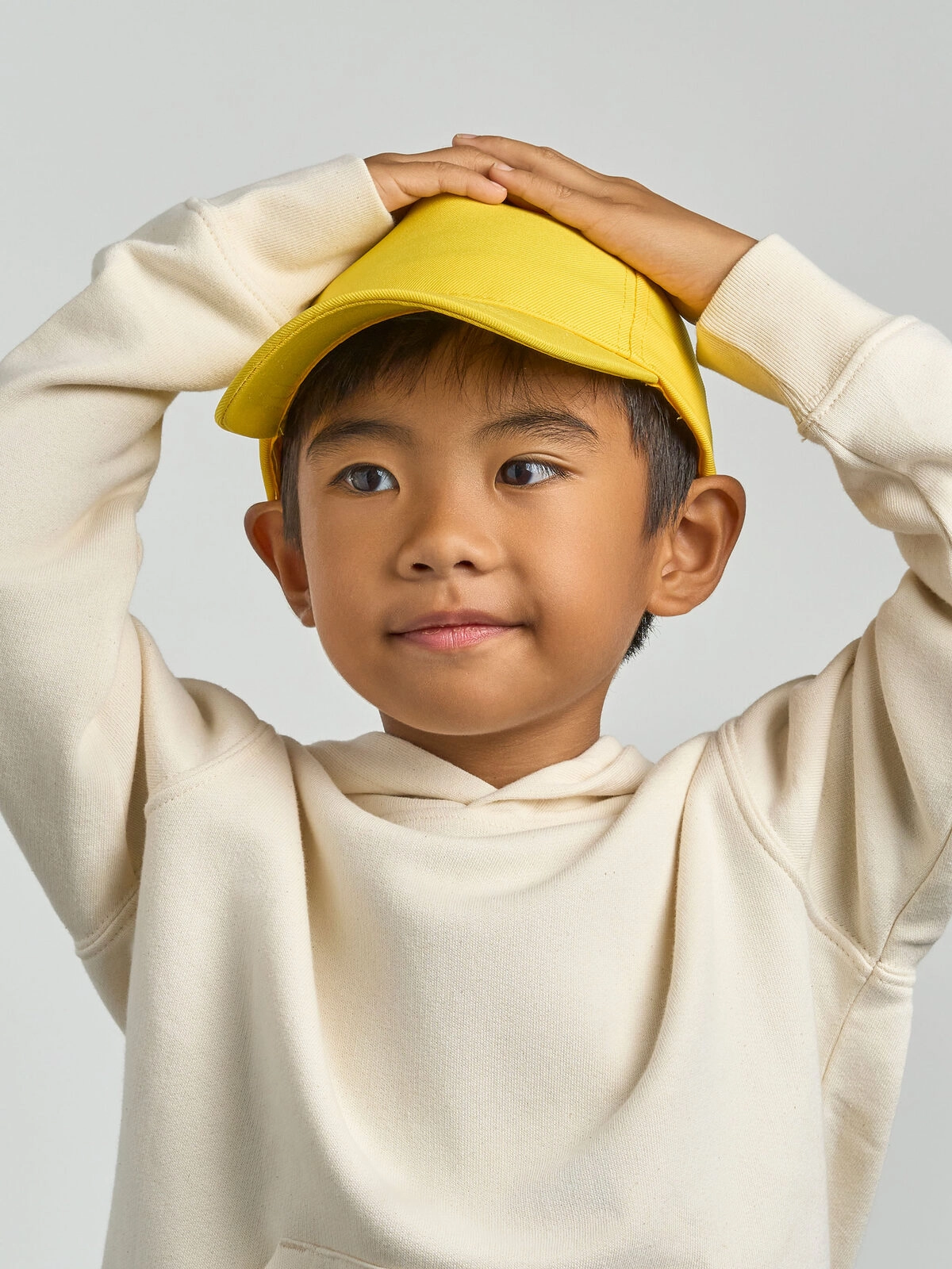 Immagine Classico cappellino da baseball strutturato a 5 pannelli da bambino - Recy Five
