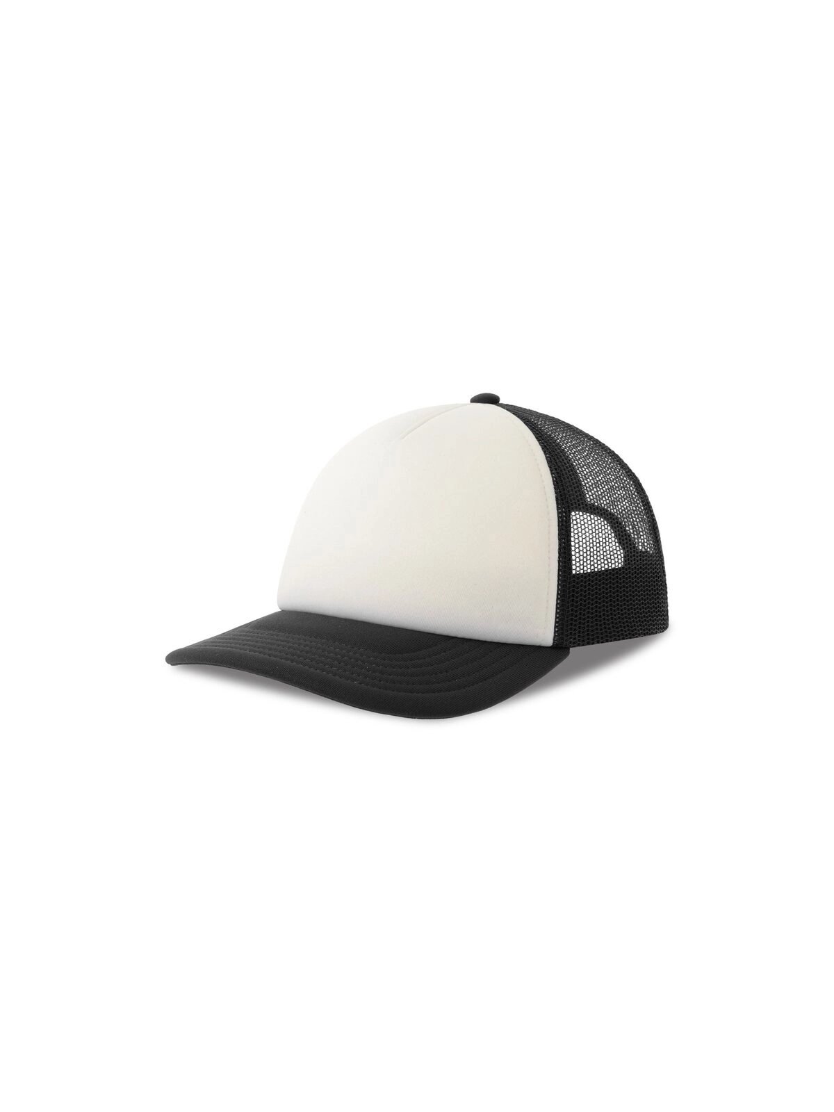 Immagine Cappello a 5 pannelli da bambino, con pannello frontale in poliestere imbottito - Kid rapper-S