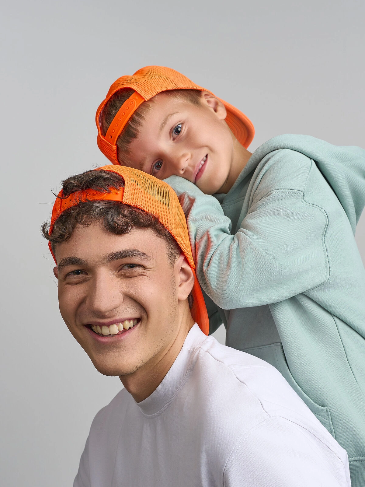 Immagine Cappello a 5 pannelli da bambino, con pannello frontale in poliestere imbottito - Kid rapper-S