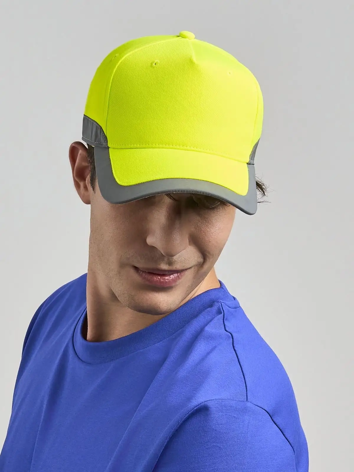 Immagine Cappello a 5 pannelli ad alta visibilità e resistente all'acqua - Helpy-S