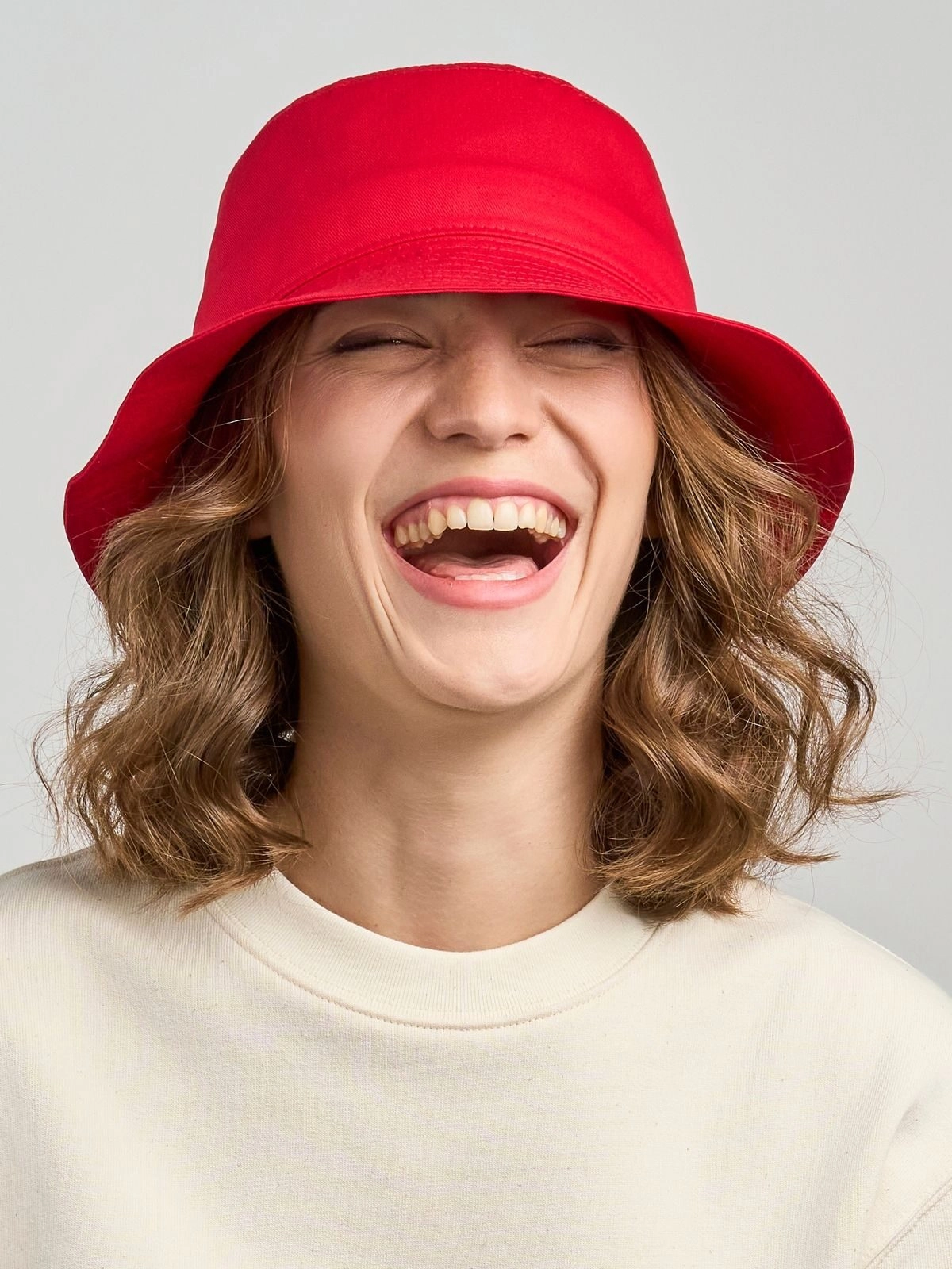 Immagine Cappello realizzato con cotone organico - Bucket cotton-S