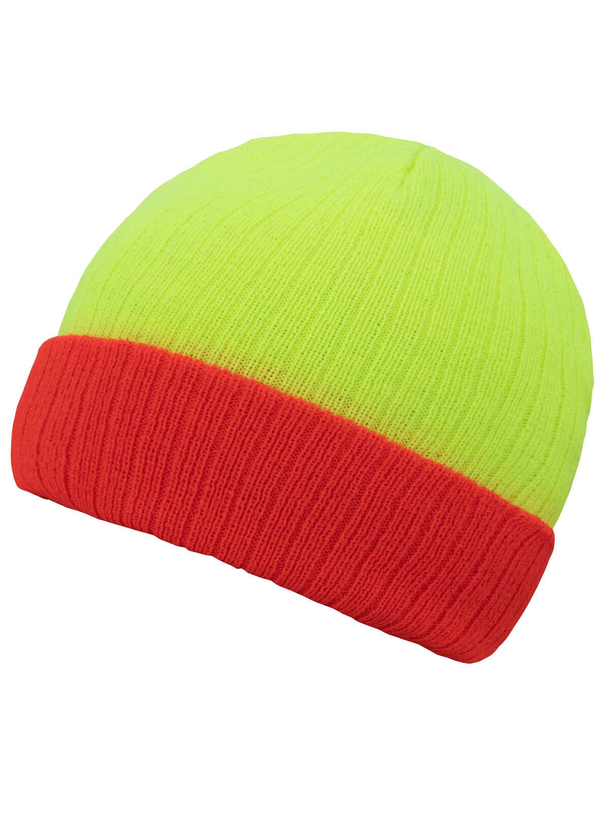 Immagine Berretto a doppia maglia con polsino in colore a contrasto. - Beanie Metz