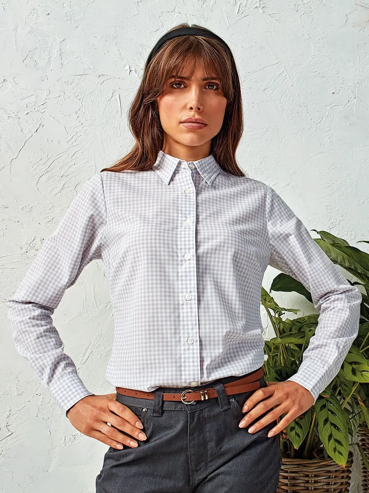 Immagine 'Maxton' Check - Women's Long Sleeve Shirt