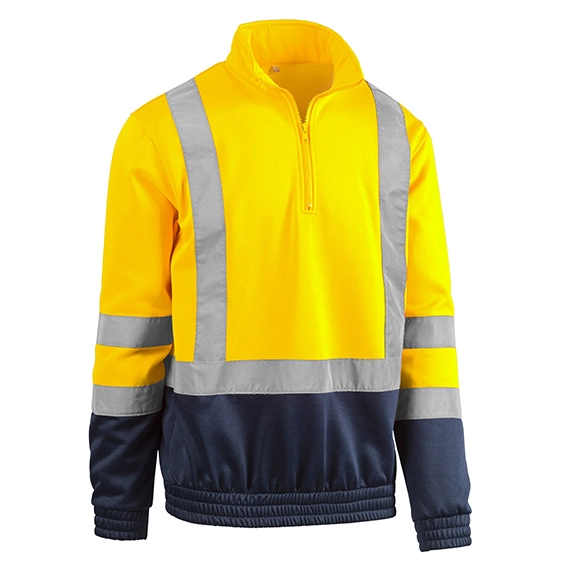 Immagine Felpa SMASH HV mezza zip