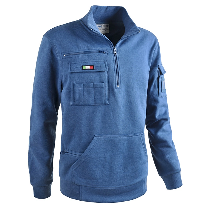 Immagine Felpa TANK mezza zip, 280 gr