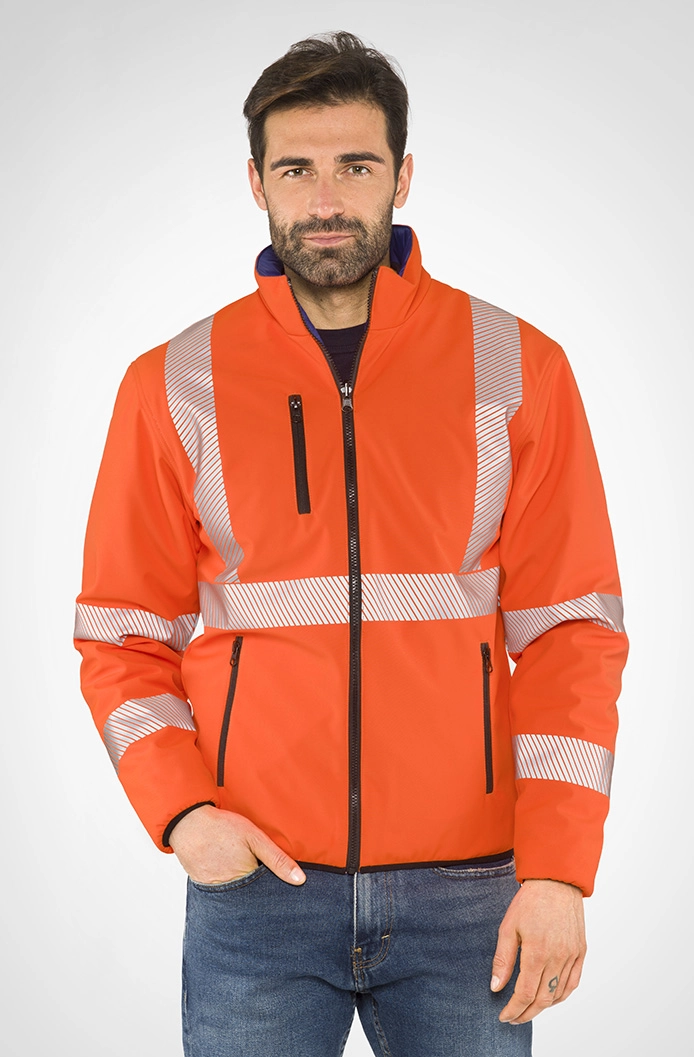 Immagine GIUBBINO DOUBLER H.V.REVER.ARANCIO