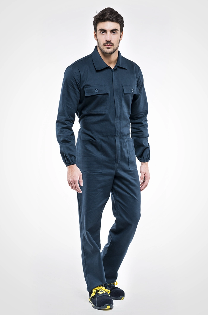 Immagine TUTA COTONE MASSAUA BLU C/ELASTICO