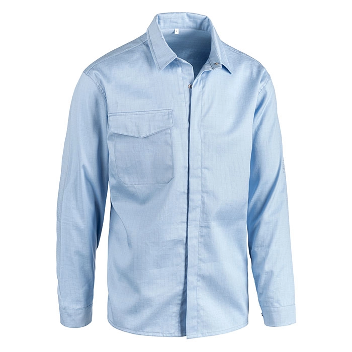 Immagine CAMICIA OXFORD AZZURRA MULTINORMA