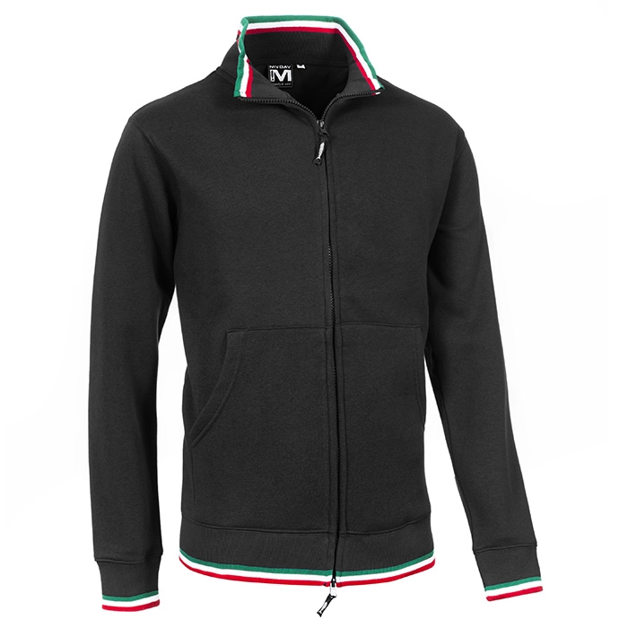 Immagine Felpa JAGGY SPORT full zip tricolor