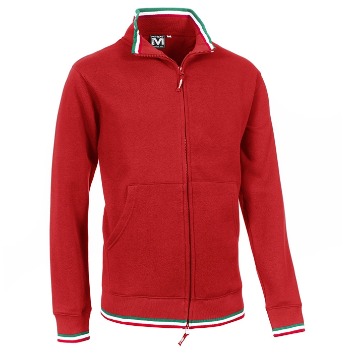 Immagine Felpa JAGGY SPORT full zip tricolor