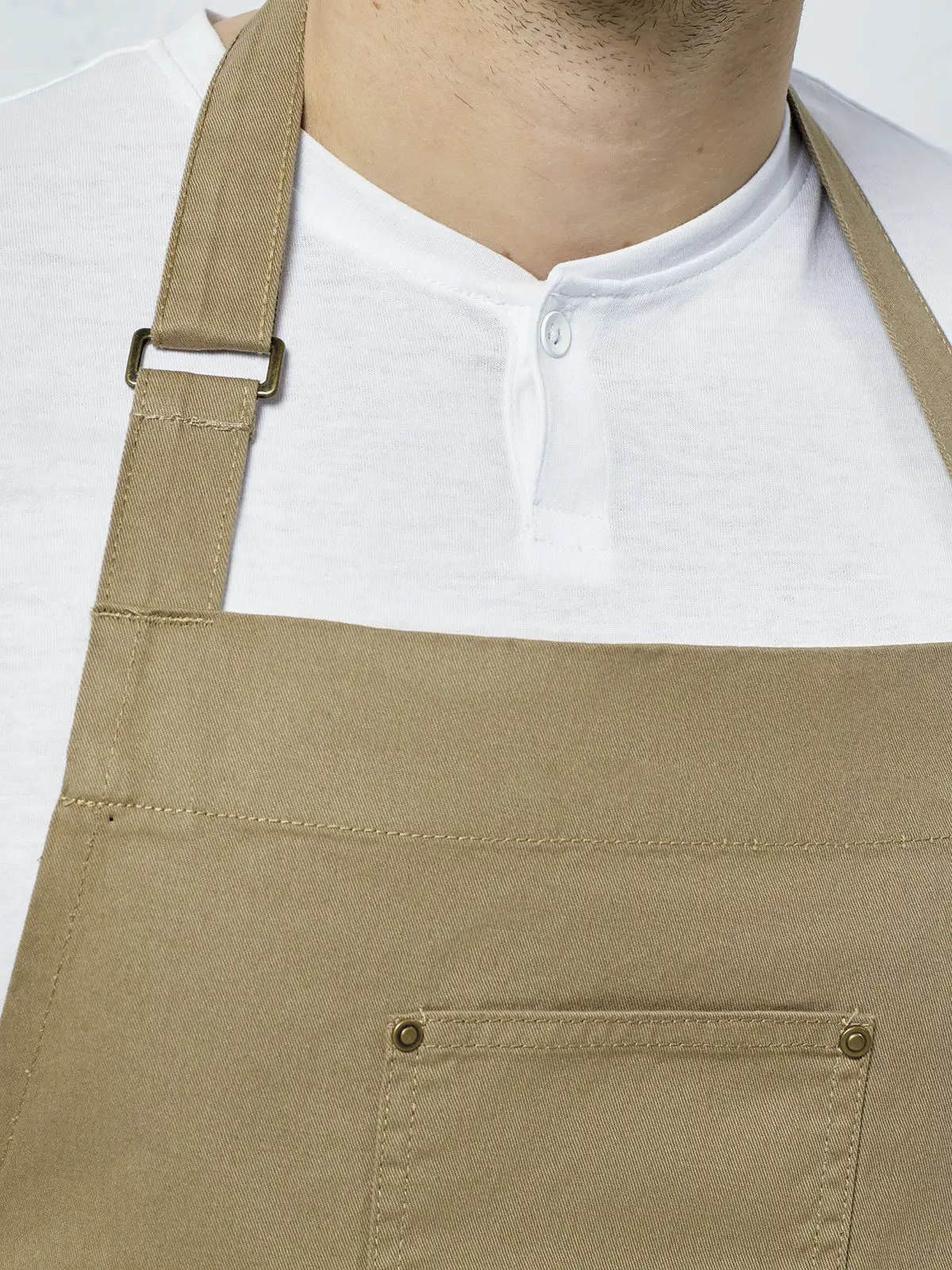 Immagine Cotton Chino Bib Apron