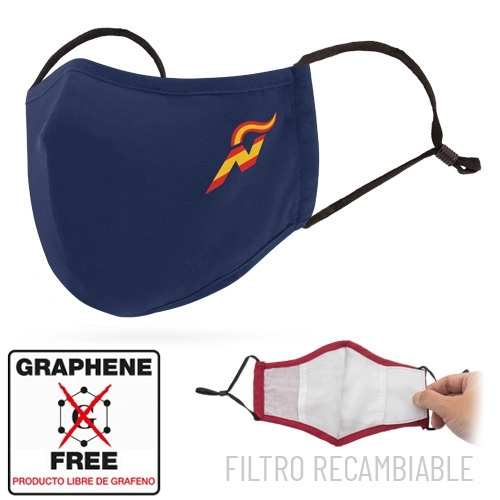 Immagine MASCARILLA CON FILTRO REUTILIZABLE ESPAÑA