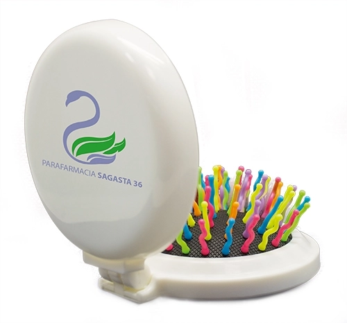 Immagine SPAZZOLA PIEGHEVOLE + SPECCHIO