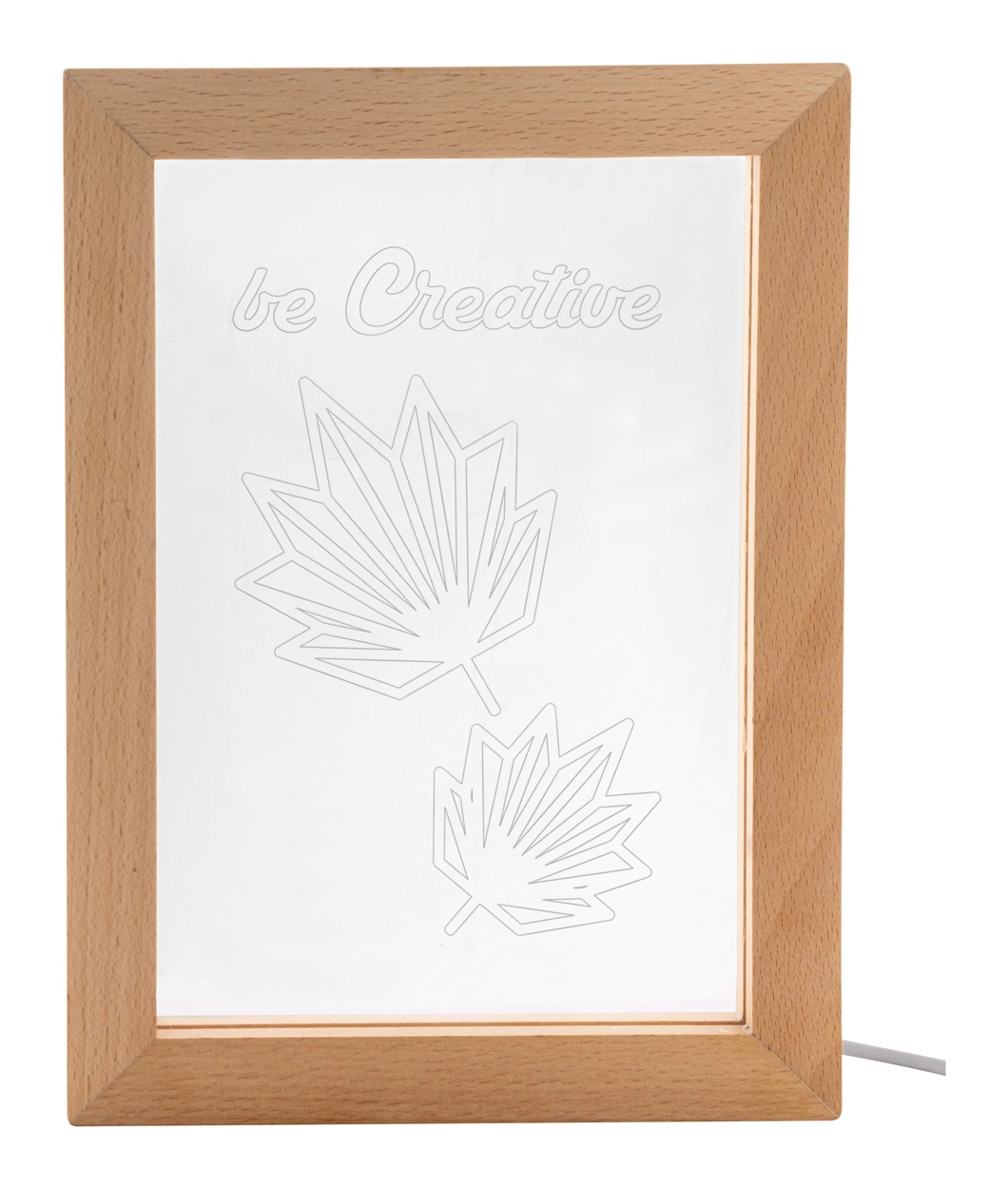 Immagine Woodiframe Trofeo con illuminazione a LED