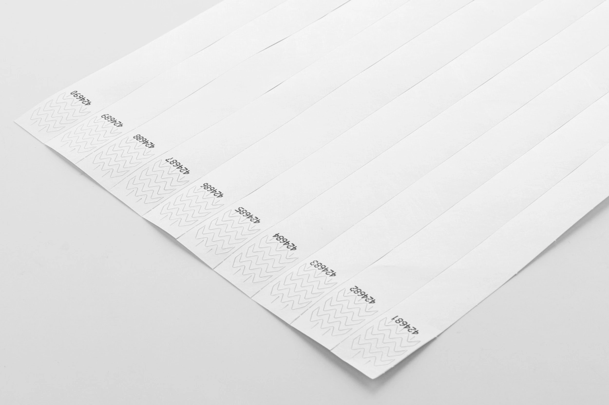 Immagine Wristvek braccialetti in tyvek (10 pz)