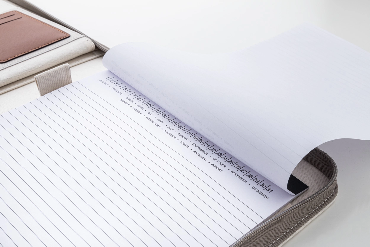 Immagine Carbasa Zip Portadocumenti in canvas riciclato