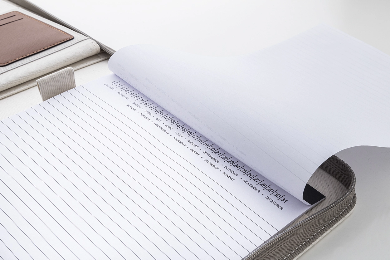 Immagine Carbasa Zip Portadocumenti in canvas riciclato