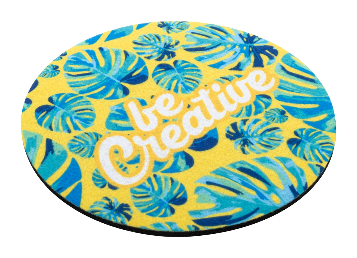 Immagine CreaFelt Drink Plus Sottobicchiere in feltro RPET, rotondo