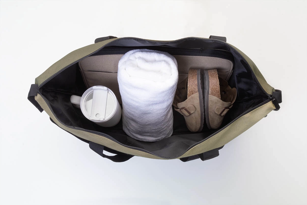 Immagine Rebyss Travel Borsa da viaggio in tela riciclata