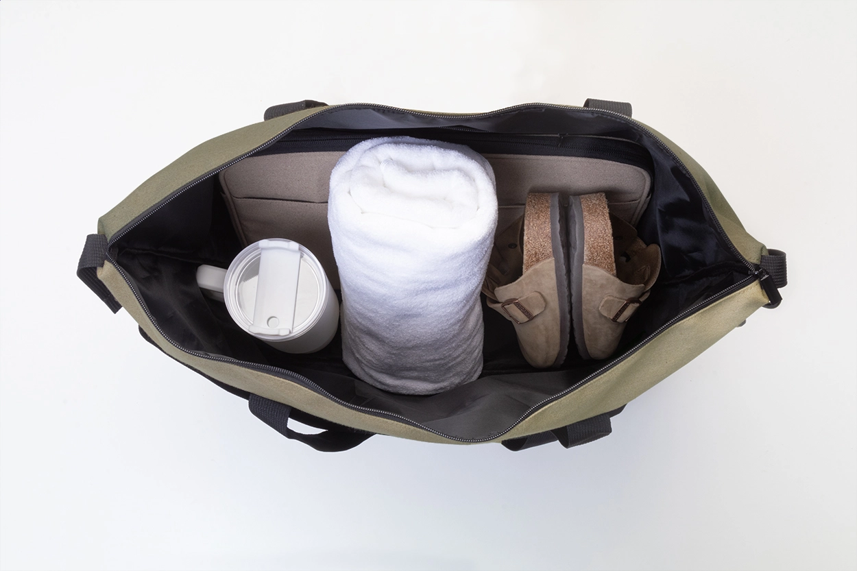 Immagine Rebyss Travel Borsa da viaggio in tela riciclata