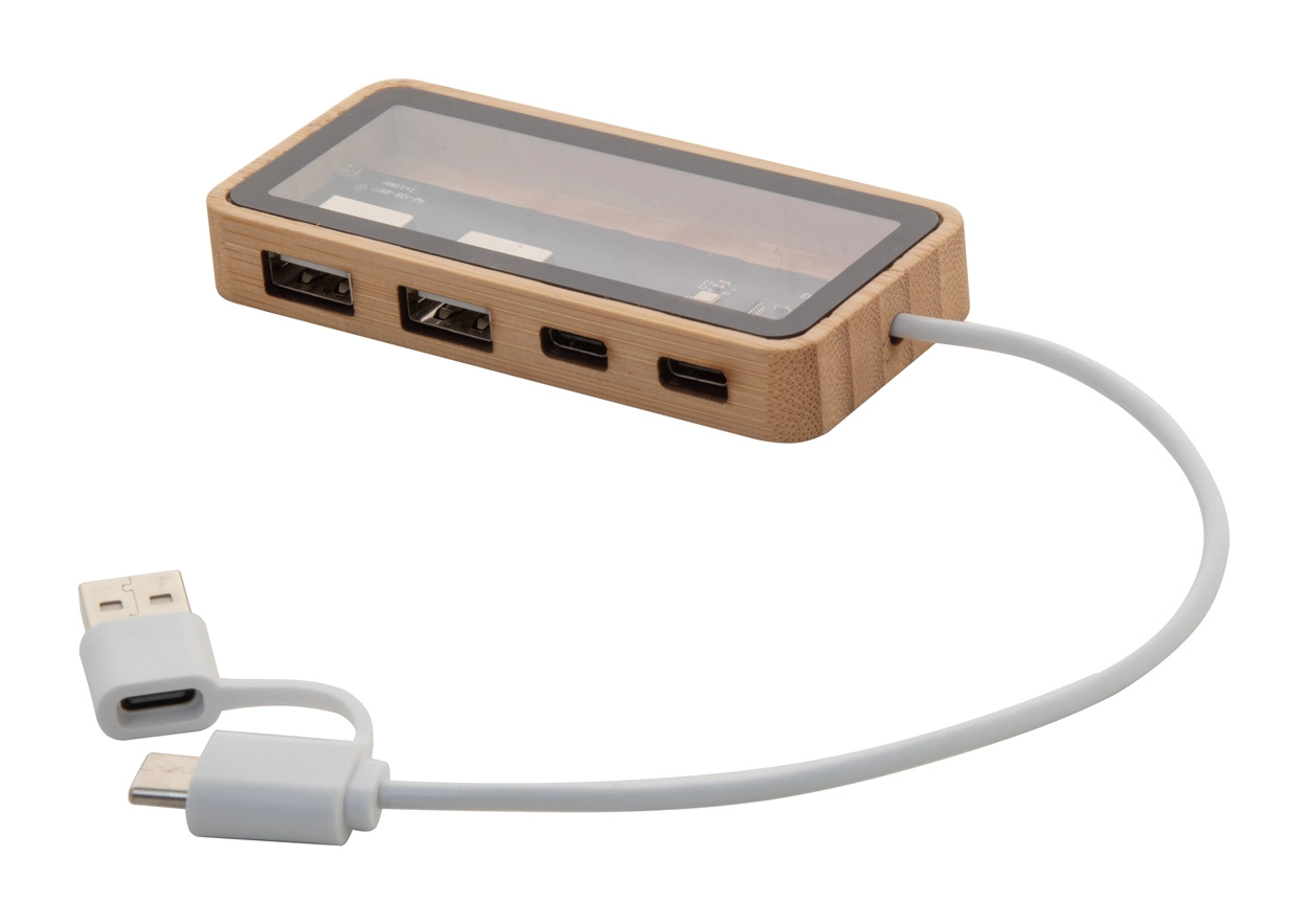 Immagine SeeHub Trasparente hub USB