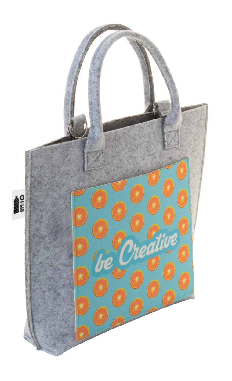 Immagine CreaFelt Cross borsa a tracolla in RPET personalizzabile