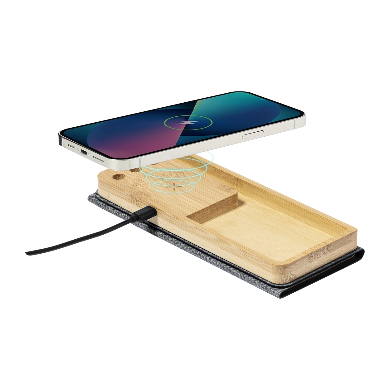 Immagine Atrova Tappetino mouse con caricatore wireless