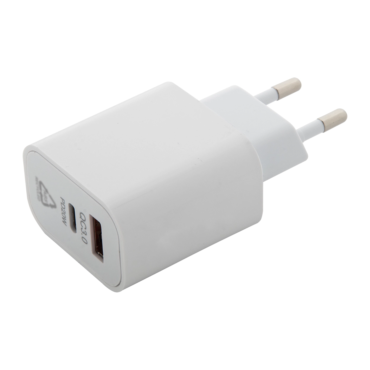 Immagine Recharge Caricabatterie USB da parete in ABS riciclato (RABS)