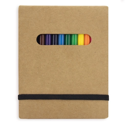 Immagine QUADERNO DA COLORARE + SCATOLA 12 MATITE COLORATE 