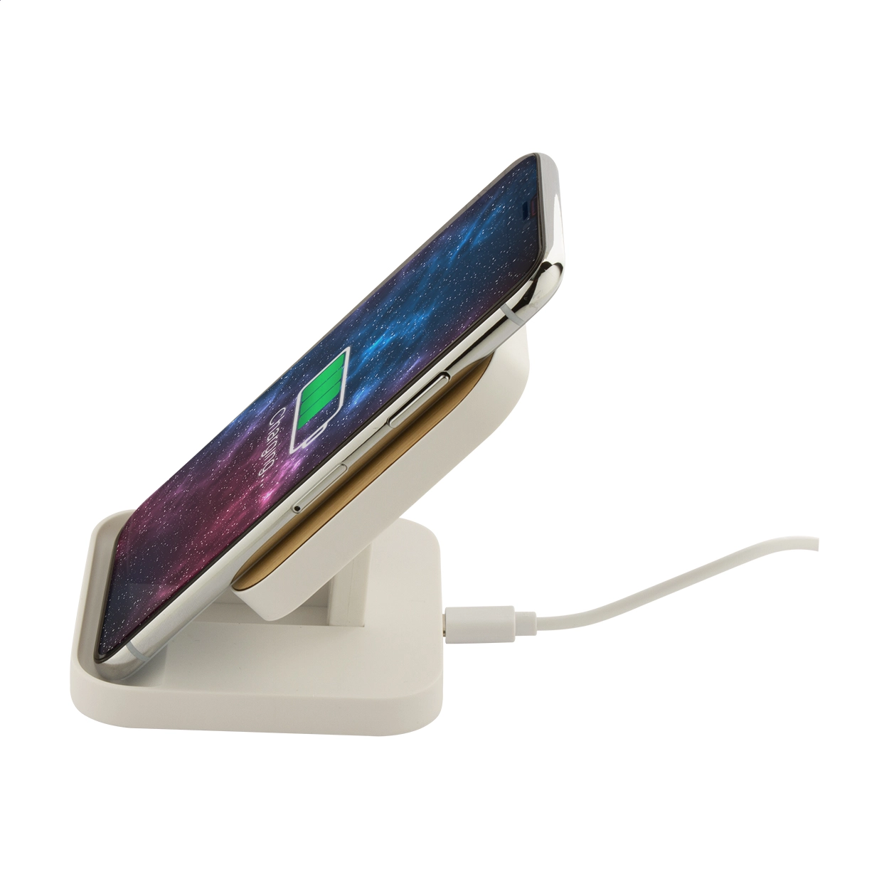 Immagine Rabso caricabatterie wireless con supporto cellulare