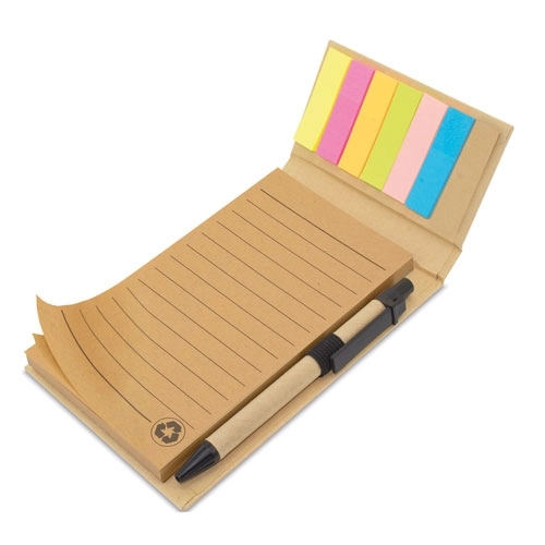 Immagine TACCUINO CON EVIDENZIATORE E PENNA “ECOLIFE”