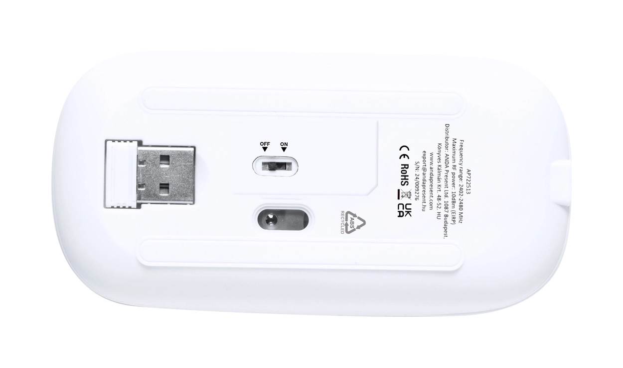 Immagine Rabick Mouse ottico in ABS riciclato (RABS)