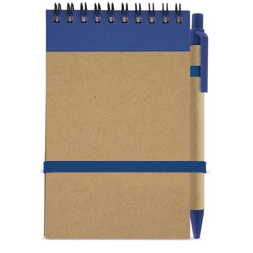 Immagine BLOC NOTES CON PENNA RICICLATO 