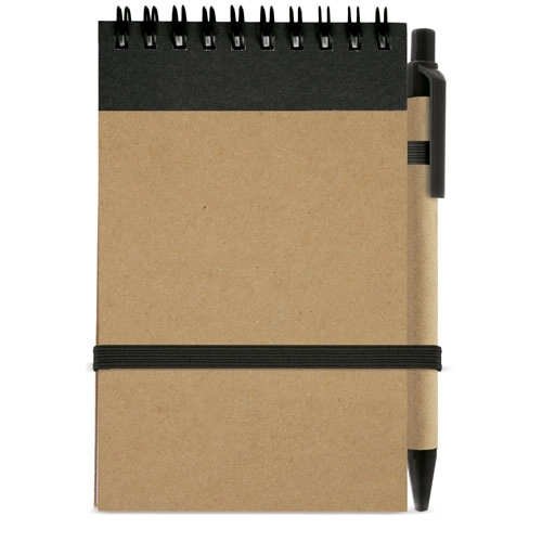 Immagine BLOC NOTES CON PENNA RICICLATO 