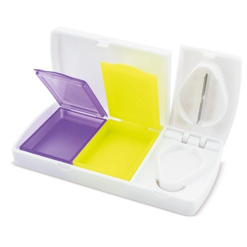 Immagine PORTAPILLOLE CON TAGLIERINA