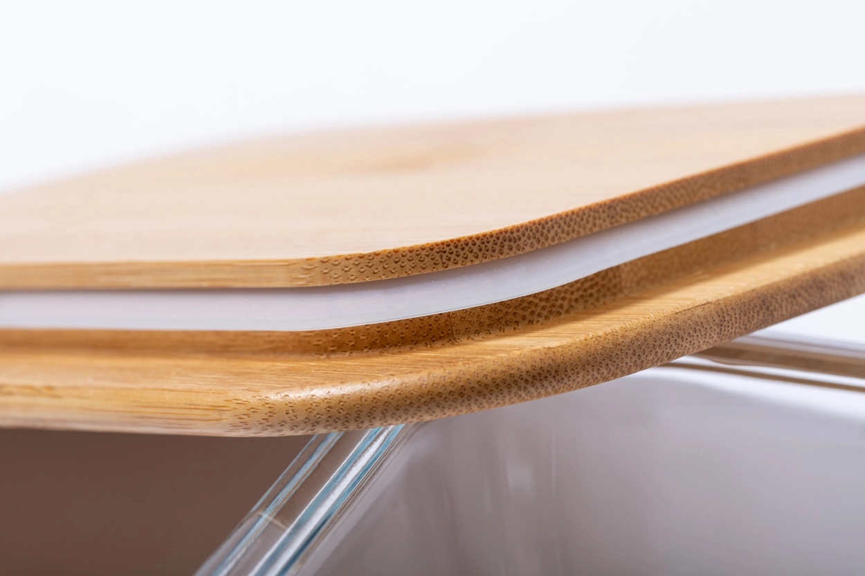 Immagine Cuttata contenitore per il pranzo in vetro