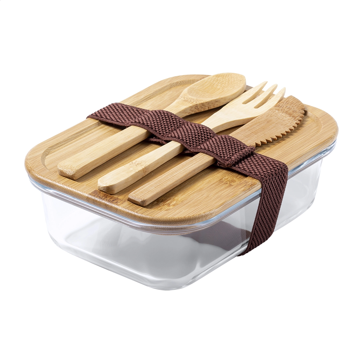 Immagine Cuttata contenitore per il pranzo in vetro