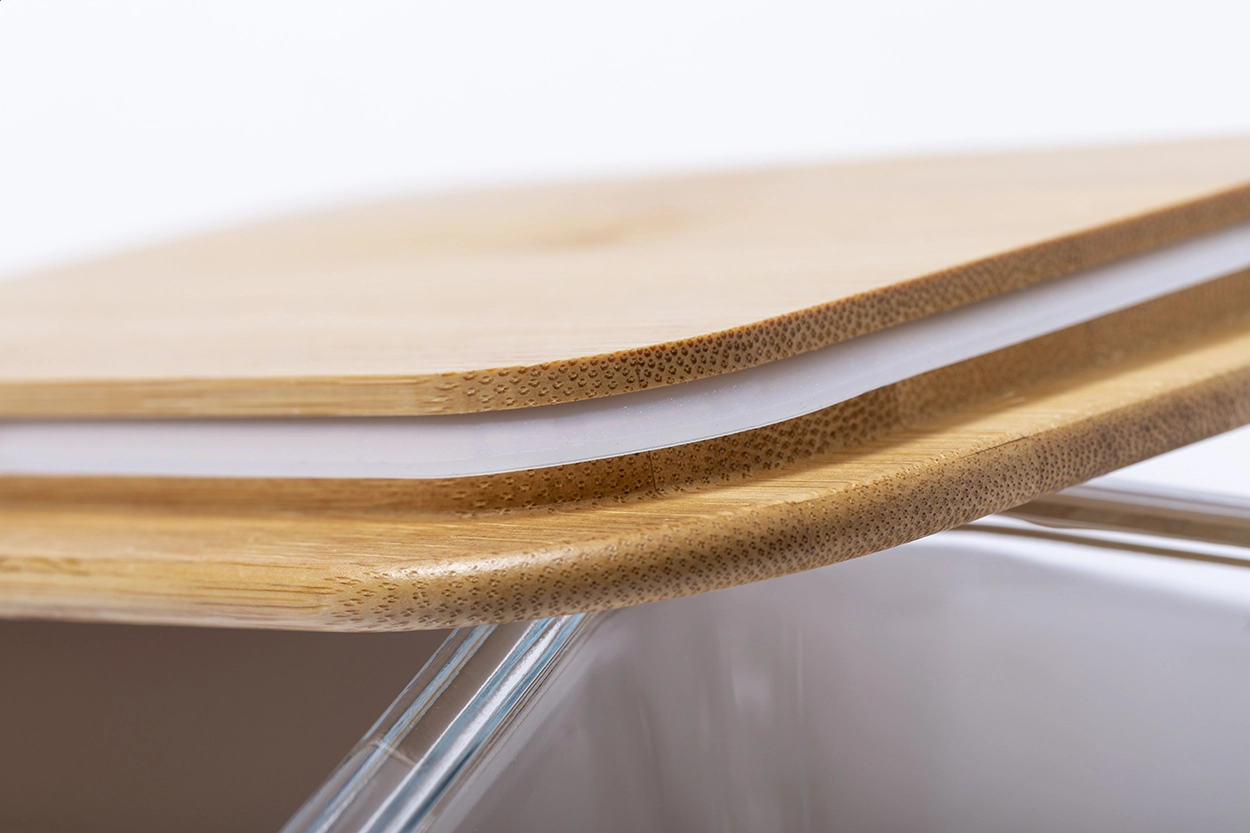 Immagine Cuttata contenitore per il pranzo in vetro