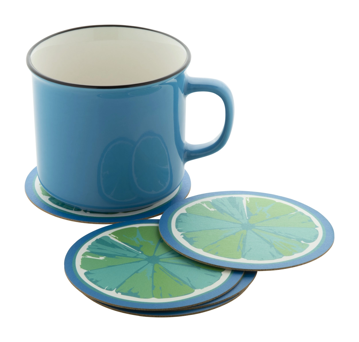 Immagine CreaPint Sottobicchiere in cartoncino, rotondo