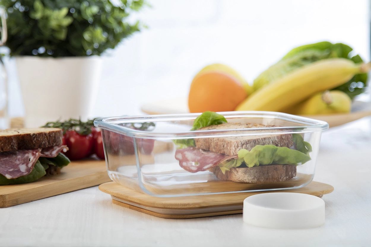 Immagine Vittata contenitore per il pranzo in vetro